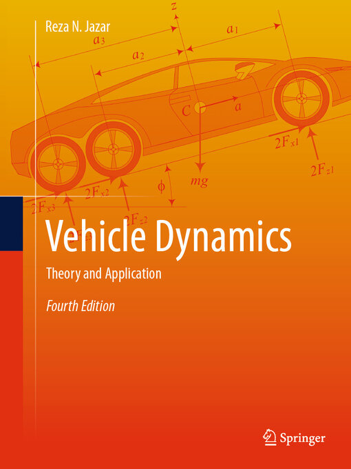 Title details for Vehicle Dynamics by Reza N. Jazar - Available